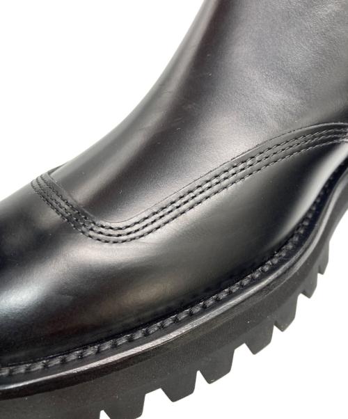 DRIES VAN NOTEN（ドリスヴァンノッテン）DRIES VAN NOTEN (ドリスヴァンノッテン) カーフレザーチェルシーブーツ ブラック サイズ:36の古着・服飾アイテム