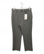 N.HOOLYWOODエヌ ハリウッド）の古着「ダブルクロスストレートパンツ」｜グレー