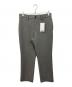 N.HOOLYWOOD（エヌ ハリウッド）の古着「ダブルクロスストレートパンツ」｜グレー