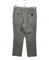 N.HOOLYWOOD (エヌ ハリウッド) ダブルクロスストレートパンツ グレー サイズ:38：12000円