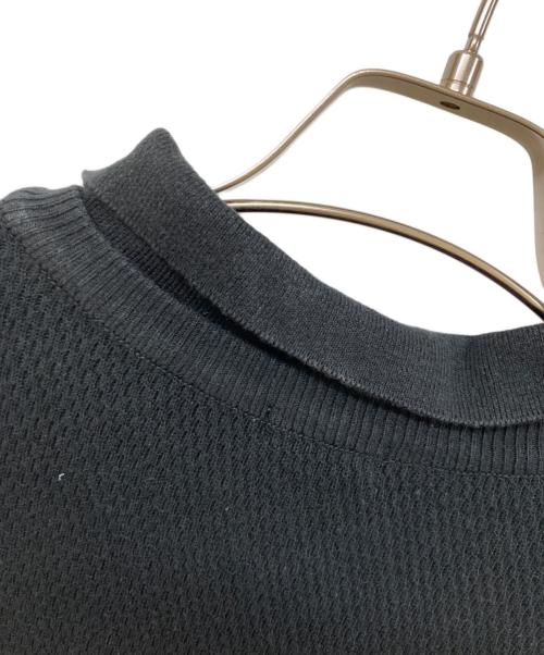 crepuscule（クレプスキュール）crepuscule (クレプスキュール) URBAN RESEARCH (アーバンリサーチ) Thermal Game Shirts ブラック サイズ:SIZE 2の古着・服飾アイテム