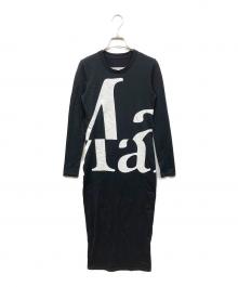 Maison Margiela（メゾンマルジェラ）の古着「コットンワンピース」｜ブラック