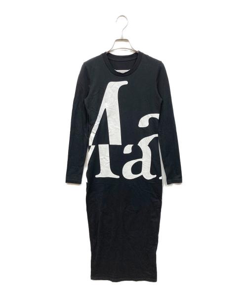 Maison Margiela（メゾンマルジェラ）Maison Margiela (メゾンマルジェラ) コットンワンピース ブラック サイズ:36の古着・服飾アイテム