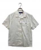 POLO RALPH LAURENポロ・ラルフローレン）の古着「オープンカラーシャツ」｜ホワイト