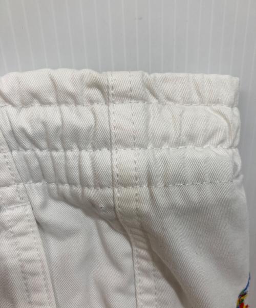 POLO RALPH LAUREN（ポロ・ラルフローレン）POLO RALPH LAUREN (ポロ・ラルフローレン) ハーフパンツ ホワイト サイズ:	SIZE Mの古着・服飾アイテム