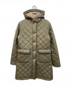 MACKINTOSHマッキントッシュ）の古着「キルティングボアコート」｜オリーブ