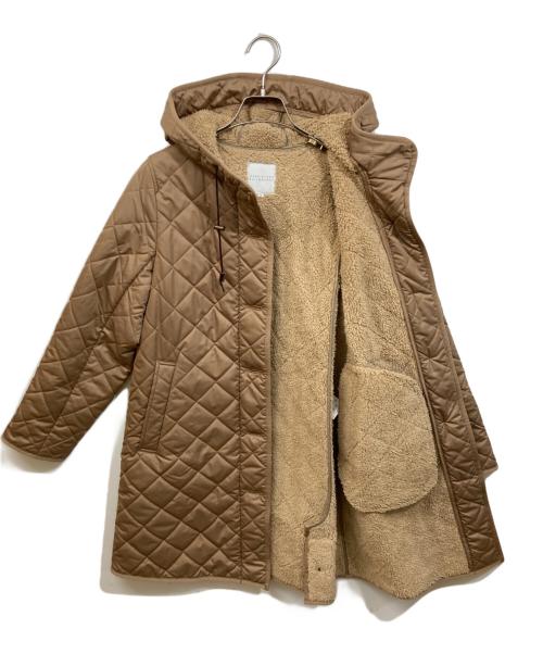 MACKINTOSH PHILOSOPHY（マッキントッシュ フィロソフィー）MACKINTOSH PHILOSOPHY (マッキントッシュ フィロソフィー) キルティングボアコート ブラウン サイズ:SIZE 36の古着・服飾アイテム