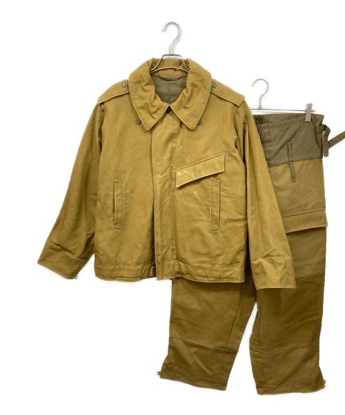 Russian army（ロシアンアーミー）Russian army (ロシアンアーミー) タンカースジャケットセットアップ ブラウン サイズ:SIZE 46-2（※実寸をご確認ください）の古着・服飾アイテム