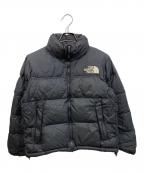 THE NORTH FACEザ ノース フェイス）の古着「ショート ヌプシジャケット」｜ブラック