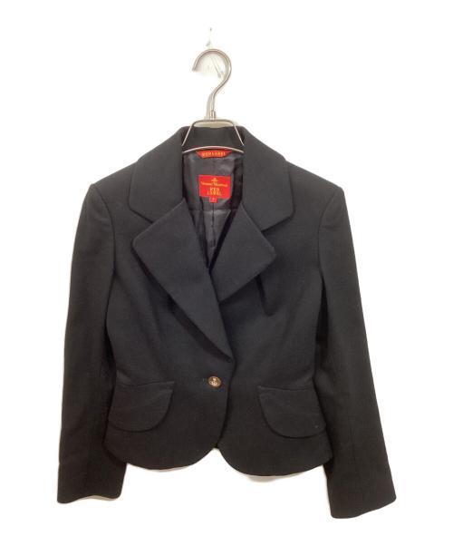 Vivienne Westwood RED LABEL（ヴィヴィアンウエストウッドレッドレーベル）Vivienne Westwood RED LABEL (ヴィヴィアンウエストウッドレッドレーベル) テーラードジャケット ブラック サイズ:2の古着・服飾アイテム