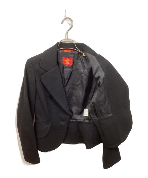 Vivienne Westwood RED LABEL（ヴィヴィアンウエストウッドレッドレーベル）Vivienne Westwood RED LABEL (ヴィヴィアンウエストウッドレッドレーベル) テーラードジャケット ブラック サイズ:2の古着・服飾アイテム