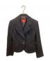 Vivienne Westwood RED LABEL（ヴィヴィアンウエストウッドレッドレーベル）の古着「テーラードジャケット」｜ブラック