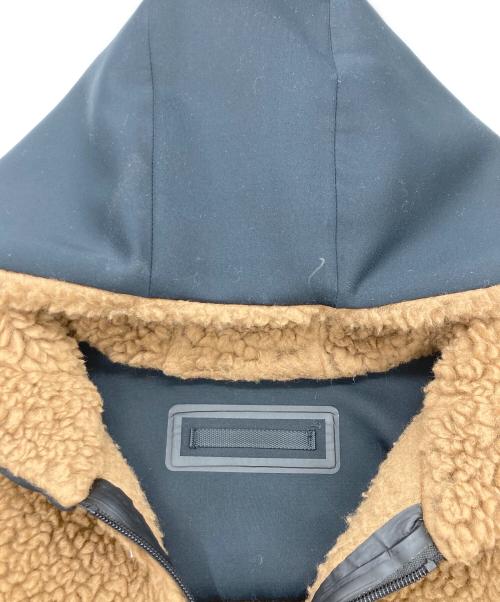 PRADA SPORTS（プラダスポーツ）PRADA SPORTS (プラダスポーツ) ダブルフリースショートジャケット ブラウン サイズ:Mの古着・服飾アイテム
