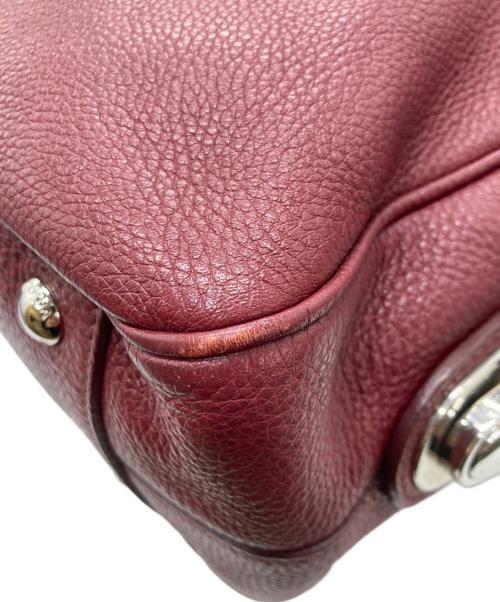 PRADA（プラダ）PRADA (プラダ) 2WAYショルダーバッグ ボルドーの古着・服飾アイテム