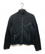 BELSTAFFベルスタッフ）の古着「バックワッペンジップアップスウェット」｜ブラック