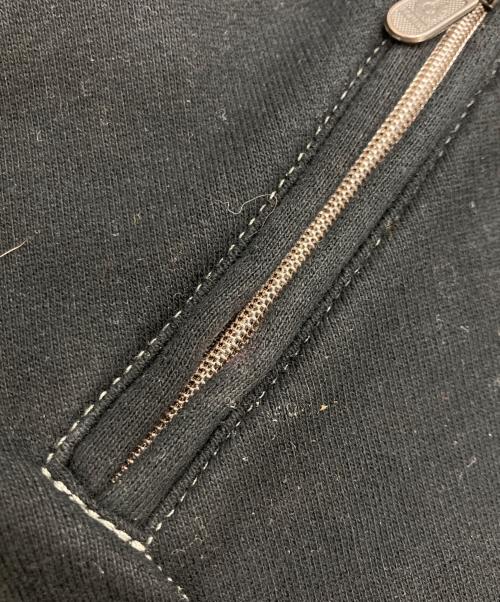 BELSTAFF（ベルスタッフ）BELSTAFF (ベルスタッフ) バックワッペンジップアップスウェット ブラック サイズ:	SIZE Lの古着・服飾アイテム