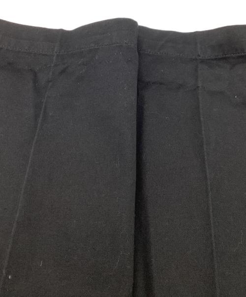 HUGO BOSS（ヒューゴ ボス）HUGO BOSS (ヒューゴ ボス) コットンパンツ ブラック サイズ:SIZE 48の古着・服飾アイテム