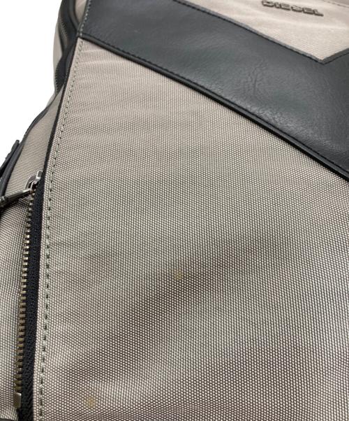 DIESEL（ディーゼル）DIESEL (ディーゼル) ロゴバックパック ブラウンの古着・服飾アイテム