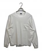 KITHキス）の古着「Long Sleeve Quinn Tee」｜ホワイト