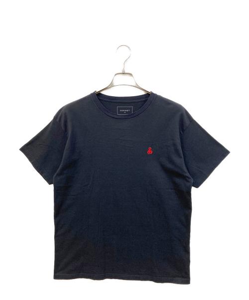 SOPHNET.（ソフネット）SOPHNET. (ソフネット) ワンポイントTシャツ ネイビー サイズ:Mの古着・服飾アイテム
