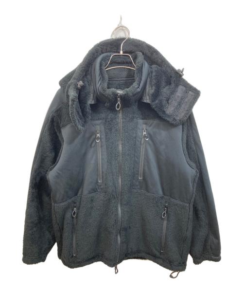 mout recon tailor（マウトリーコンテーラー）mout recon tailor (マウトリーコンテーラー) Recon Hight Loft Hoodie ブラック サイズ:	SIZE 46の古着・服飾アイテム