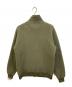 BURGUS PLUS (バーガスプラス) ウール ジップジャケット オリーブ サイズ:	SIZE L：5000円