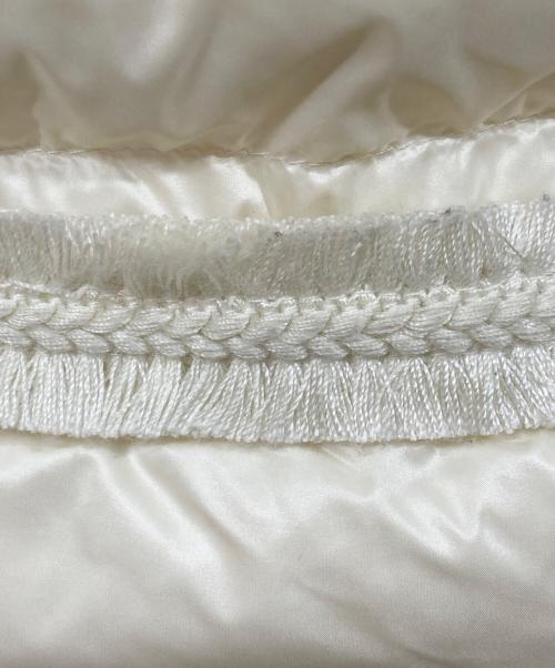 MONCLER（モンクレール）MONCLER (モンクレール) GARDIGAN TRICOT ニット切替しダウンジャケット ホワイト サイズ:XSの古着・服飾アイテム