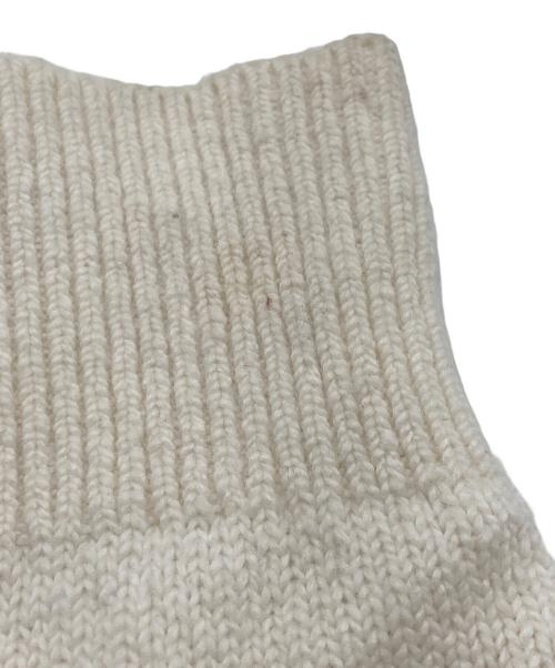 MONCLER（モンクレール）MONCLER (モンクレール) GARDIGAN TRICOT ニット切替しダウンジャケット ホワイト サイズ:XSの古着・服飾アイテム