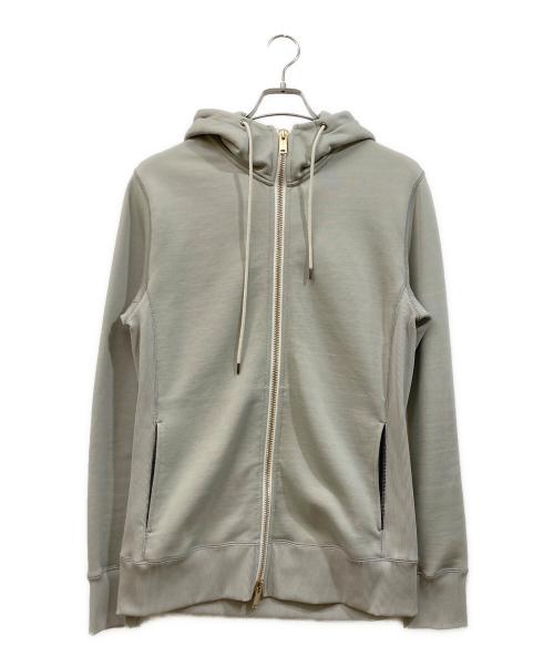 Junhashimoto（ジュンハシモト）Junhashimoto (ジュンハシモト) グロスリッチパーカー グレー サイズ:SIZE 4の古着・服飾アイテム