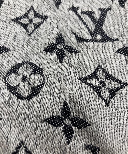 LOUIS VUITTON（ルイ ヴィトン）LOUIS VUITTON (ルイ ヴィトン) ショールモノグラムデニムストール ブラックの古着・服飾アイテム