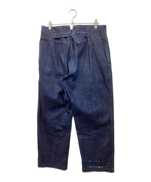 COMOLI（コモリ）COMOLI (コモリ) デニム オーバーパンツ インディゴ サイズ:SIZE 3の古着・服飾アイテム