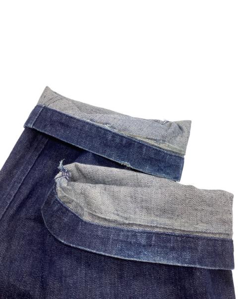 COMOLI（コモリ）COMOLI (コモリ) デニム オーバーパンツ インディゴ サイズ:SIZE 3の古着・服飾アイテム