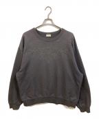 DRIES VAN NOTENドリスヴァンノッテン）の古着「ボタニカル刺繍スウェット」｜グレー