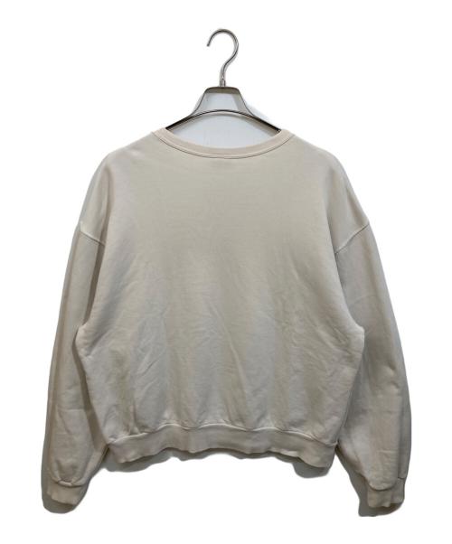 DRIES VAN NOTEN（ドリスヴァンノッテン）DRIES VAN NOTEN (ドリスヴァンノッテン) クルーネックスウェット ベージュ サイズ:	SIZE Sの古着・服飾アイテム