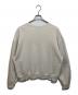 DRIES VAN NOTEN (ドリスヴァンノッテン) クルーネックスウェット ベージュ サイズ:	SIZE S：10000円