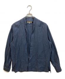 Maison Margiela（メゾンマルジェラ）の古着「open shirt jacket」｜ネイビー