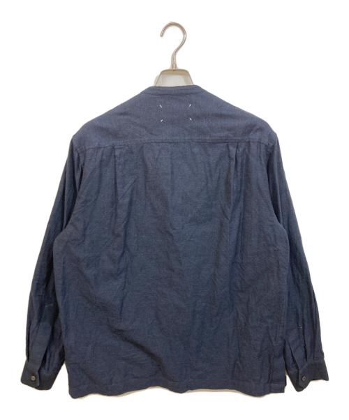 Maison Margiela（メゾンマルジェラ）Maison Margiela (メゾンマルジェラ) open shirt jacket ネイビー サイズ:SIZE 40の古着・服飾アイテム