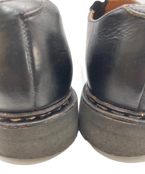 PARABOOT（パラブーツ）PARABOOT (パラブーツ) サイドゴアスリッポン ブラック サイズ:SIZE UK6の古着・服飾アイテム