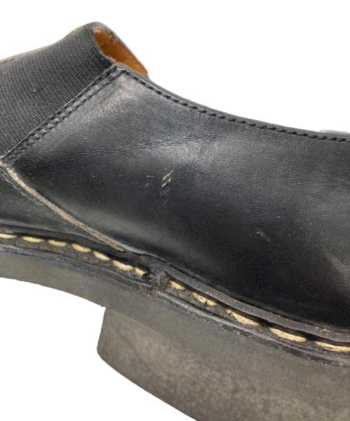 PARABOOT（パラブーツ）PARABOOT (パラブーツ) サイドゴアスリッポン ブラック サイズ:SIZE UK6の古着・服飾アイテム