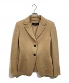 Max Mara WEEK END LINEマックスマーラ ウイークエンドライン）の古着「クチートアマーノ ウールジャケット」｜ベージュ