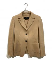 Max Mara WEEK END LINE（マックスマーラ ウイークエンドライン）の古着「クチートアマーノ ウールジャケット」｜ベージュ