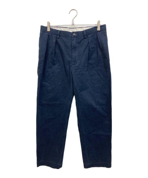 POLO RALPH LAUREN（ポロ・ラルフローレン）POLO RALPH LAUREN (ポロ・ラルフローレン) 2タックパンツ ネイビー サイズ:	SIZE W34×L30の古着・服飾アイテム