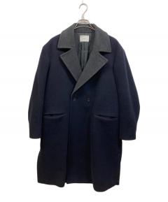 中古・古着通販】RAF SIMONS (ラフシモンズ) ロングPコート ブラック