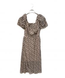 HER LIP TO（ハーリップトゥ）の古着「チェリーパターンワンピース」｜ピンク