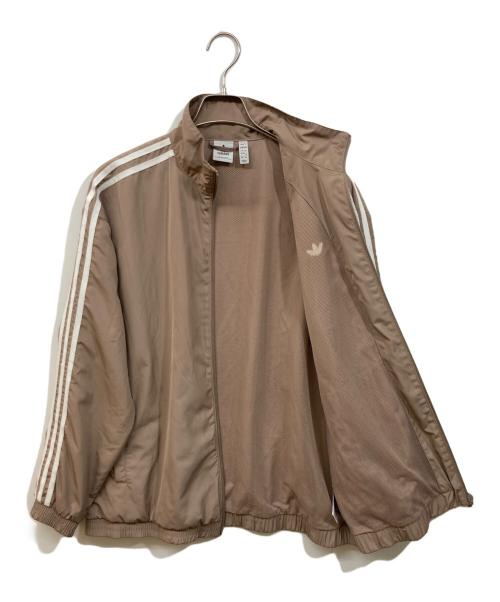 adidas（アディダス）adidas (アディダス) オーバーサイズ トラックジャケット ブラウン サイズ:XLの古着・服飾アイテム