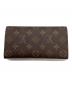 LOUIS VUITTON (ルイ ヴィトン) ポルトフォイユ・エミリー ブラウン：15000円