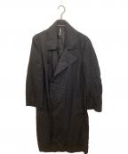 GROUND Yグラウンドワイ）の古着「ダブルコート」｜ブラック