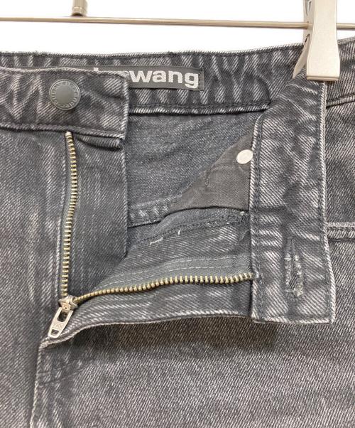 ALEXANDER WANG（アレキサンダー・ワン）ALEXANDER WANG (アレキサンダー・ワン) デニムショートパンツ ブラック サイズ:SIZE 61の古着・服飾アイテム