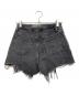 ALEXANDER WANG (アレキサンダー・ワン) デニムショートパンツ ブラック サイズ:SIZE 61：7000円