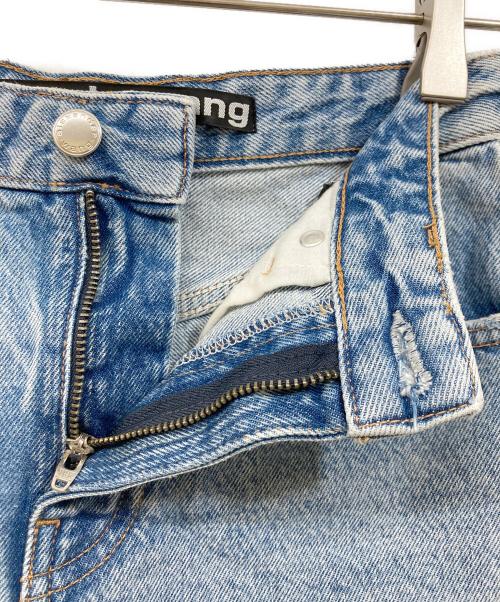 ALEXANDER WANG（アレキサンダー・ワン）ALEXANDER WANG (アレキサンダー・ワン) デニムショートパンツ ブルー サイズ:SIZE 61の古着・服飾アイテム